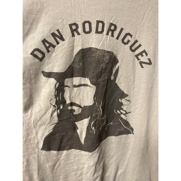 Dan Rodrigues Musician T Shirt Tan Portrait Image Size XL - Picture 2 of 5